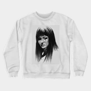 black tears Crewneck Sweatshirt